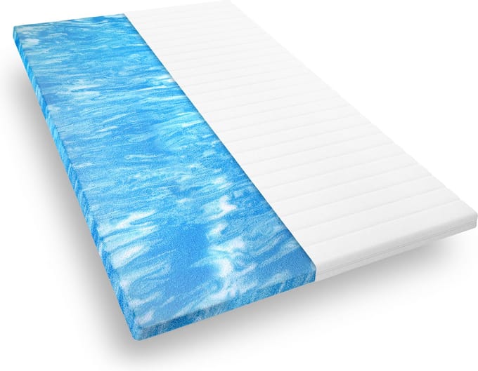 Topper - 90x190x5 - Gelschuim