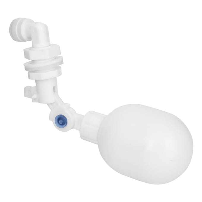 Mini Plastic Instelbare Vlotterkraan Voor Aquarium RO DI Omgekeerde Osmose Systeem white