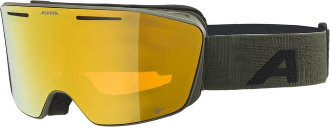 Alpina Nendaz Q-Lite OTG Skibril | Groen | Categorie 2
