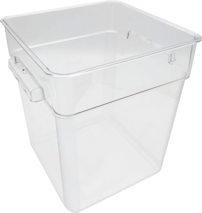Ziva 18 liter sous-vide waterbak (polycarbonaat) zonder deksel | polycarbonaat | onbreekbaar | transparant