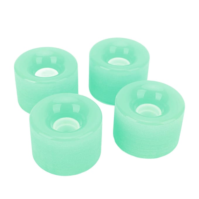 Skateboard Wielen PU Hoge Hardheid Snel Stabiel Longboard Cruiser Wielen voor Ramp Asfaltweg Groen groen