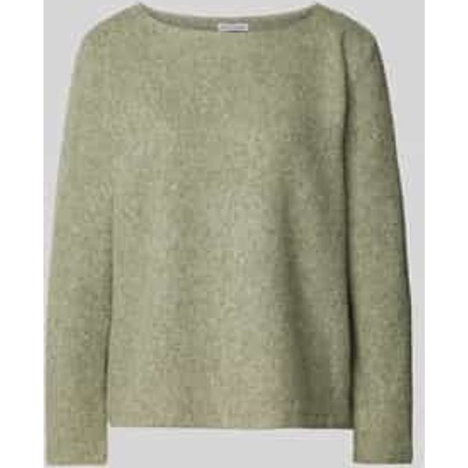 Regular fit sweatshirt van onderhoudsarme polyestervezels