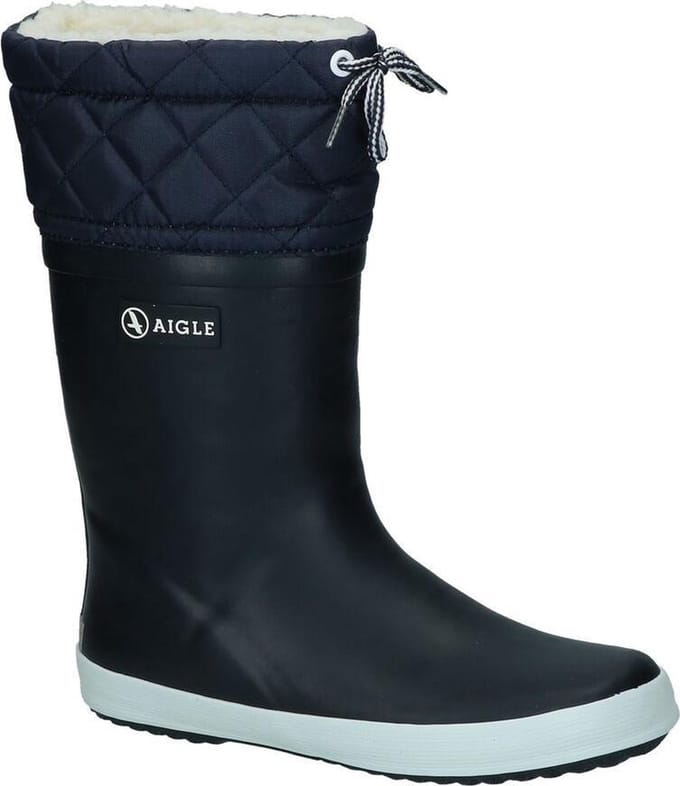 Aigle Giboulee - Regenlaarzen - Jongens - Marine - 34