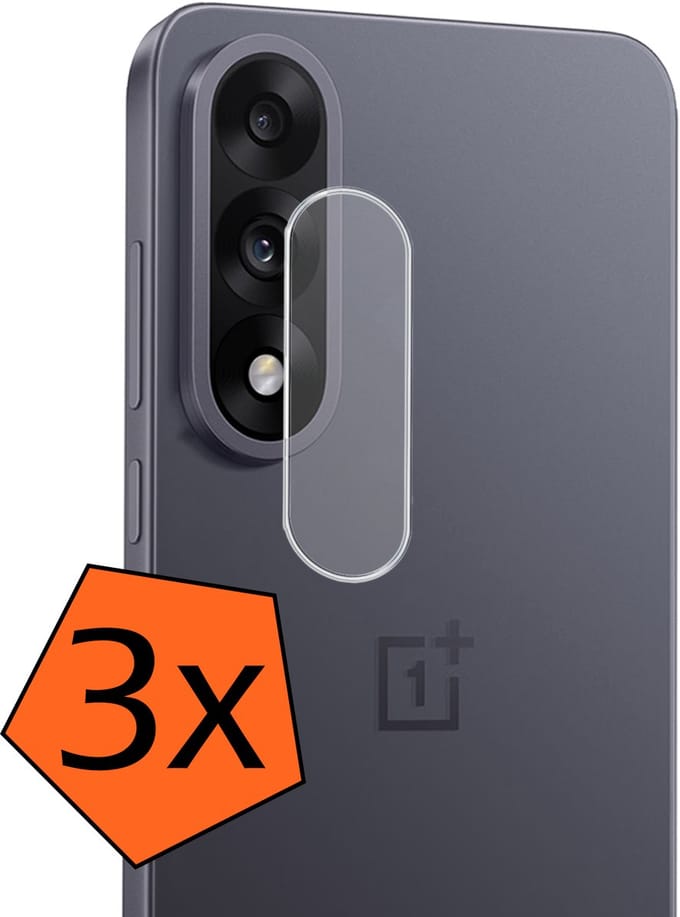 Camera Lens Protector - 3 Stuks - Geschikt voor OnePlus Nord 5 - Camera Screenprotector - Gehard Glas - Beschermglas - Tempered Glass - Screen Protector