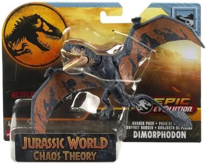 Dinosaurus Actiefiguur Vliegend Reptiel Epische Evolutie