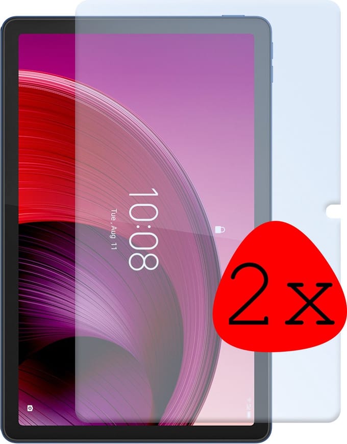 Screenprotector - 2 Stuks Geschikt voor Lenovo Tab M10 5G - Extra Sterk - Beschermglas - Gehard Glas - Tempered Glass - Screen Protector