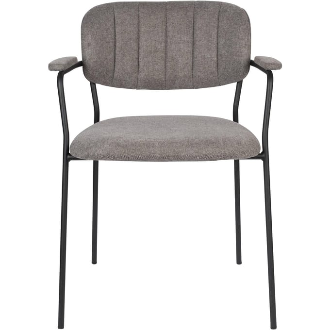 Set van 2 eetkamerstoelen Alina met armleuning | Feliz Lifestyle