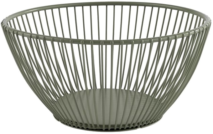 Mand -SVART- in smoke groen Ø 17 cm, hoogte 8 cm