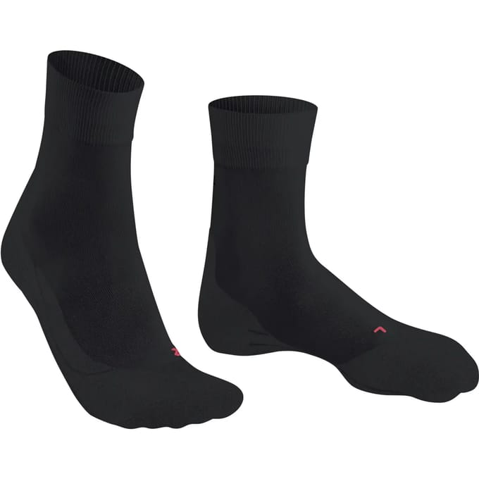 FALKE RU4 Comopression lichte padding katoen functioneel materiaal Hardloopsokken dames zwart - maat 41-42
