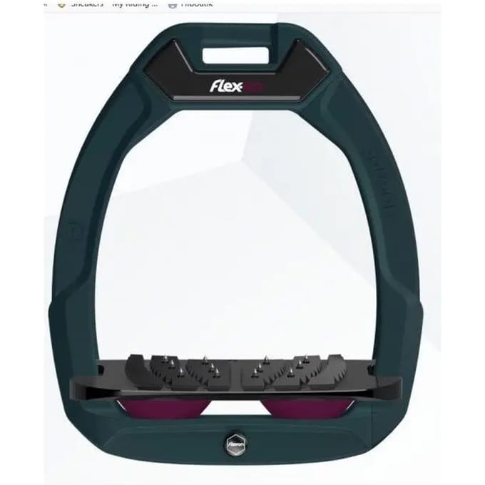 Plat Ultra Grip Veiligheidstrappers Groen/Zwart/Prune Flex-On Safe-On