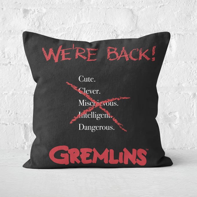 Gremlins Invasion Square Cushion - 40x40cm