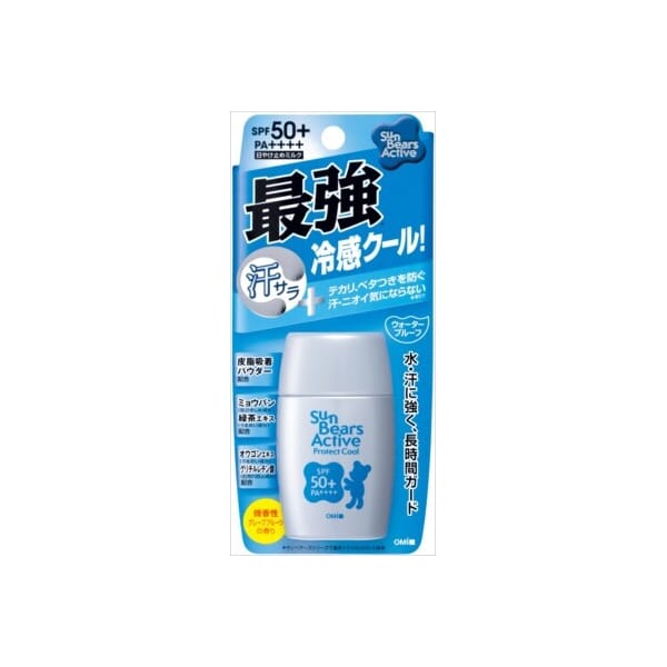 OMI - Sun Bears Active Protect Cool UV Sunscreen SPF50+ PA++++ - 30g