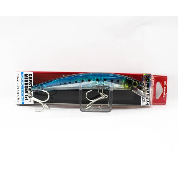 Yo Zuri 3D Crystal Minnow 110 mm Drijvend Aas F1146-GHIW (5723)