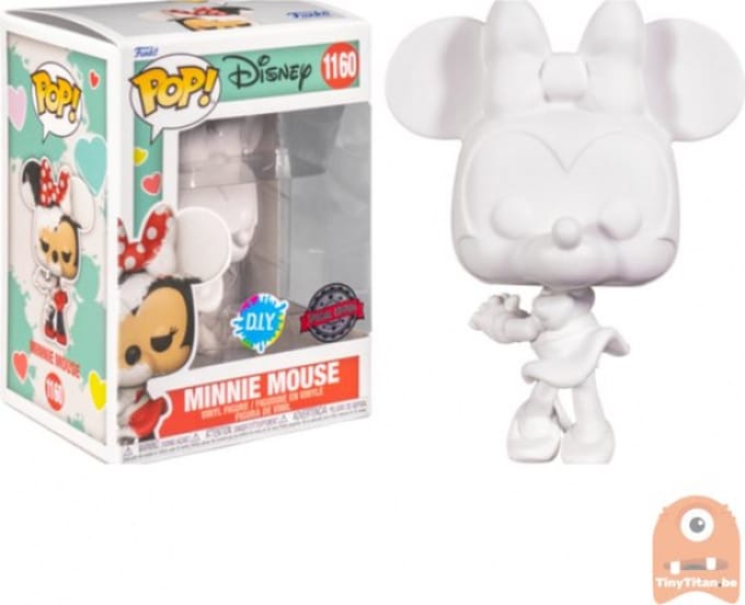 POP! Disney Minnie Mouse Valentine DIY 1160 Exclusive