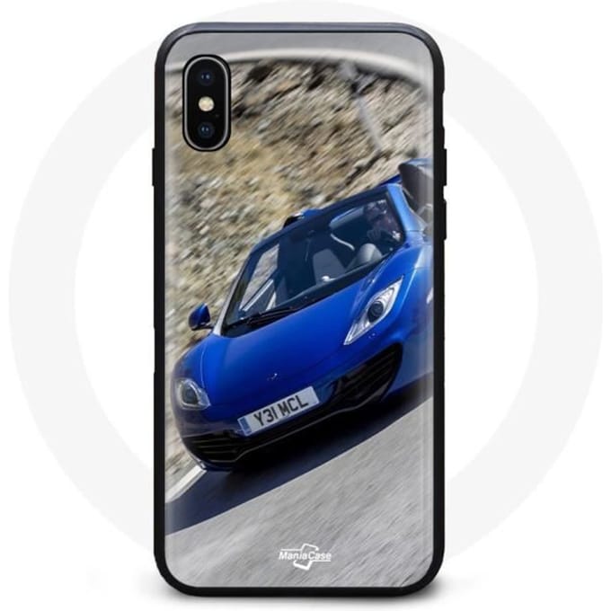 Iphone XS Max Hoesje McLaren Blauw blauw
