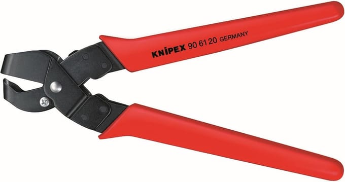 Kerftang - Ringtang - Service veld - Hoog Carbon Staal - 24.89 cm - Rood