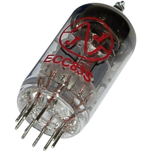 BTB Vertrieb ECC 83 = 12 AX 7 Elektronenbuis Dubbeltriode 100 V 0.5 mA Aantal polen: 9 Fitting: Noval 1 stuk(s)