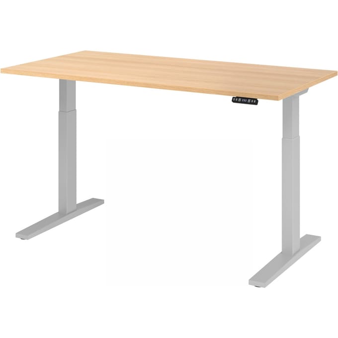 XMKA 16 S | Bureau - 160 x 80 Eiken Tafelhoogte I Elektrisch in hoogte verstelbaar