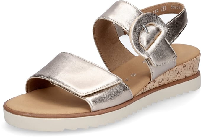 Gabor 752 Sandalen - Met Sleehak - Dames - Roze - Maat 38