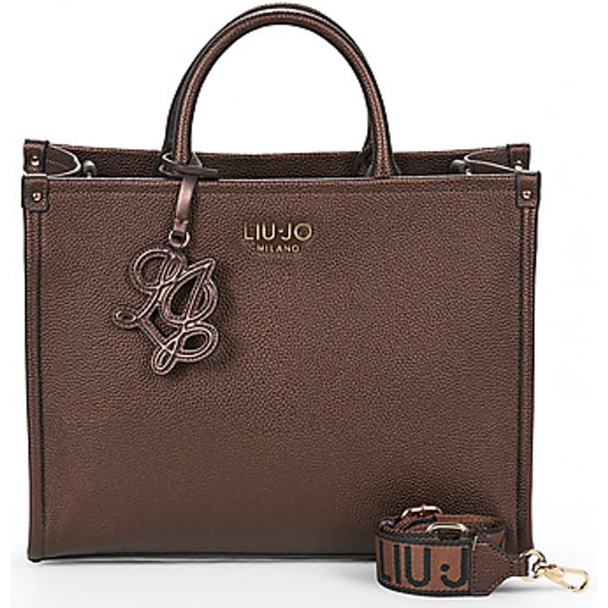 Liu Jo Ridhi Medium Handtas Dames - Imitatieleer - MGoud Metallic