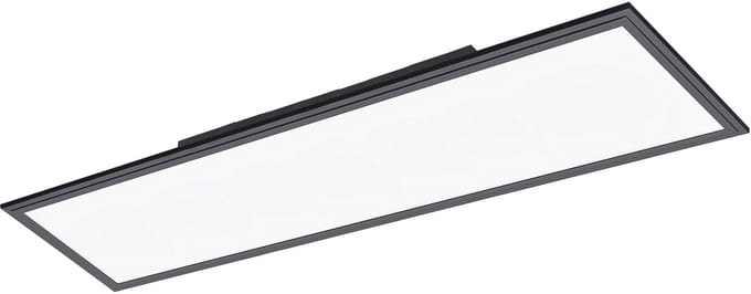 EGLO Salobrena 1 Plafondlamp - LED - 120 cm - Zwart|Wit - Aluminium