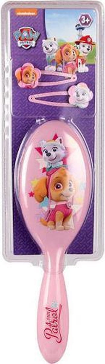 Nickelodeon Paw Patrol Skye Haarborstel Met 2 clips Haar Meisjes
