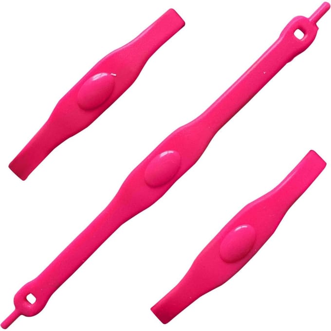 Shoeps elastische veters- Fuchsia- 14 stuks