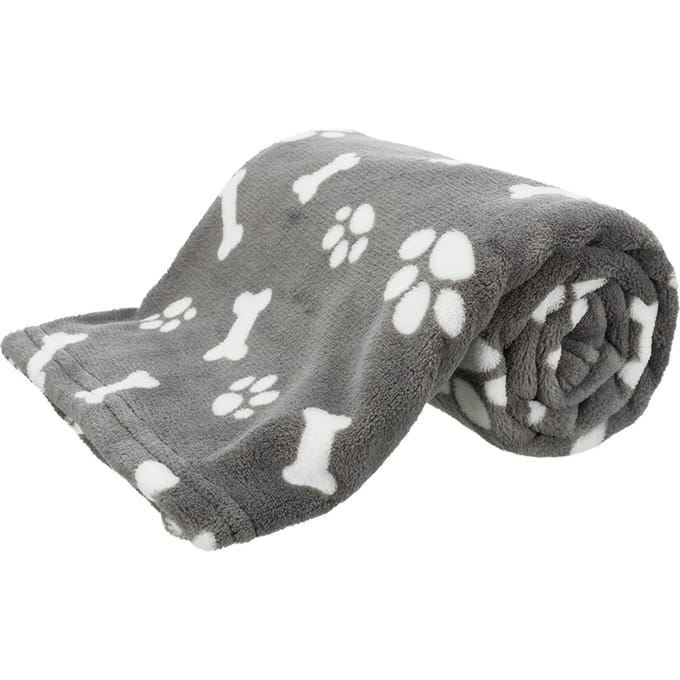 Trixie Dog Blanket Kenny Plush Grey 100x75cm