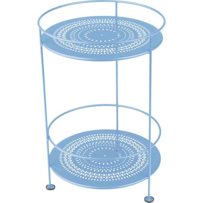 Fermob GUINGUETTE bijzettafel geperforeerd - E1 Maya blauw