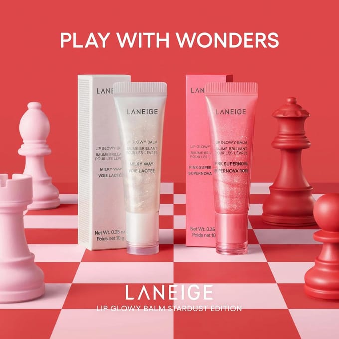LANEIGE - Lip Glowy Balm Stardust Edition - 2 Types Milky Way