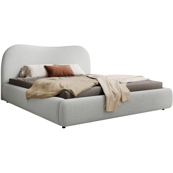 Bedframe Sombala bouclé 140 x 200 cm | NADUVI Collection