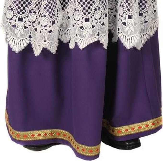 Witbaard Rok Sint Polyester Paars One-size