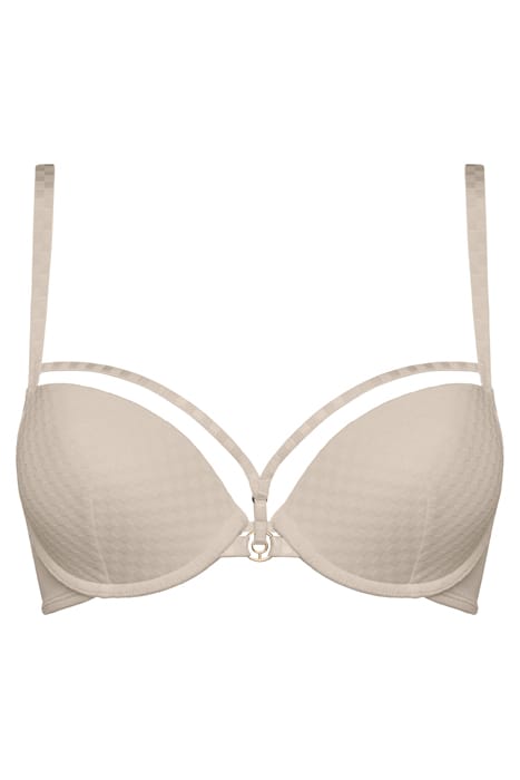 Marlies Dekkers Space Odyssey Checkered Ivory Push Up Bra Größe: 70A | BHs Outlet | Damen | Weiß