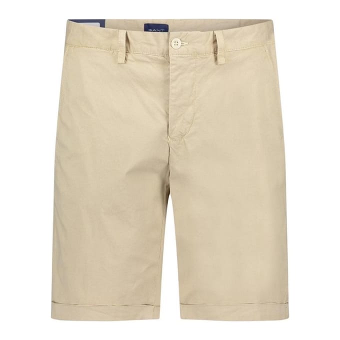 Gant Heren Sun Faded Relaxed Fit Cargo Shorts (Zand)