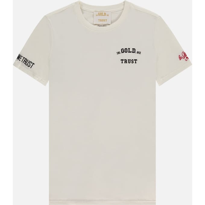 In Gold We Trust The Pusha Blanc De Blanc Größe: S | Hemden Outlet | Unisex