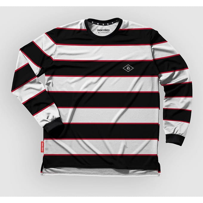 Loose Riders Baseline Long Sleeve Jersey zwart