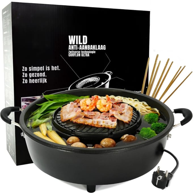 Core® Hotpot Electrisch - Hotpot - Zwart - 17cm x 13cm x 5cm