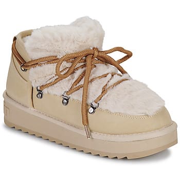 Vrouwen enkelboots met fur D.Franklin Nordic Low