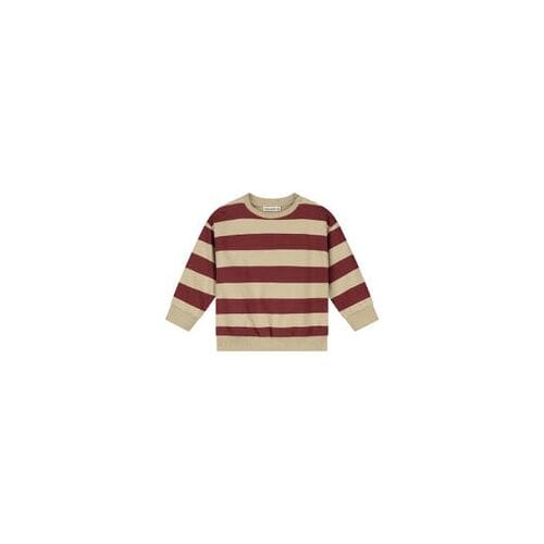 Prénatal baby sweater Dark Brown Red 68 heren