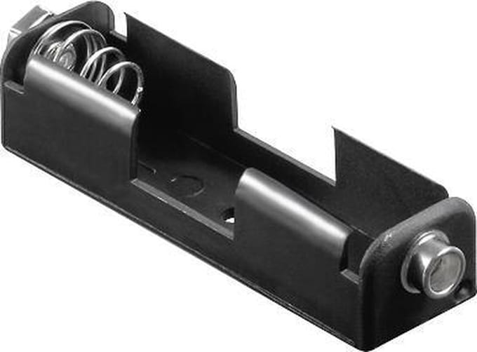 Wentronic BH AA 1xD Passieve houder Zwart
