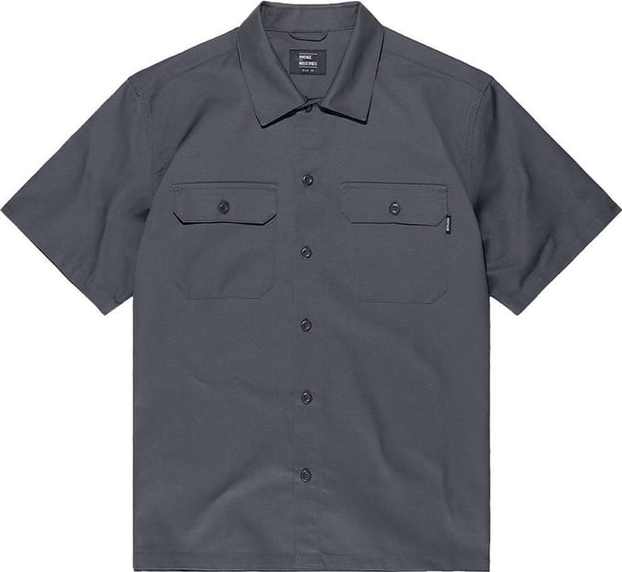 Vintage Industries Dexter Shirt Mid Grey M
