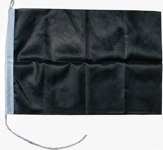 Zwarte vlag 100x150cm