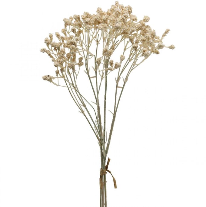 Gypsophila kunstcrème gypsophila 46cm bos van 3 stuks
