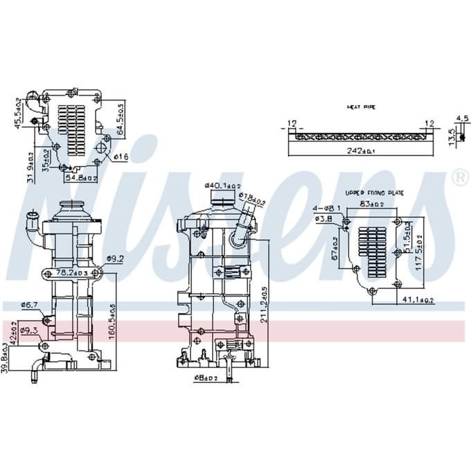 UitlaatgasRadiator NISSENS 989374