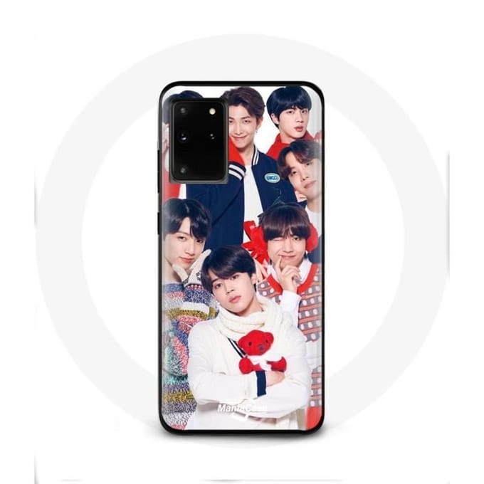 Coque pour Samsung Galaxy S11 Plus BTS Affiche Memebers Cadeau de Noël 2023
