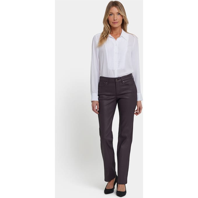 Gecoate Marilyn Rechte Jeans | Vijg Gecoat