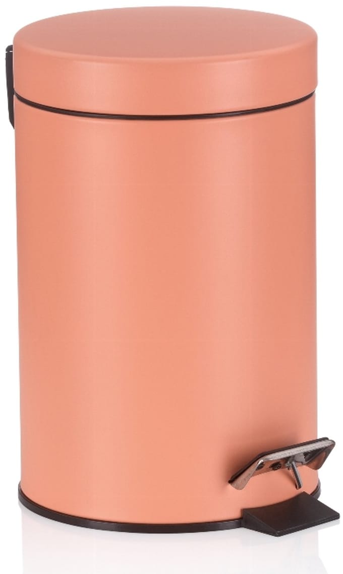Kela - Monaco Prullenbak met Pedaal Peachy Pink 3 liter