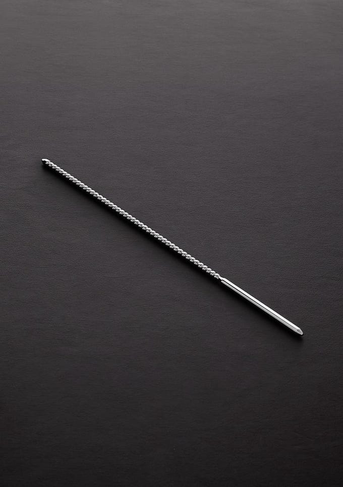 Shots - Steel DIPSTICK Ribbed - 0.2 x 9.4 / 4 x 240 mm silver