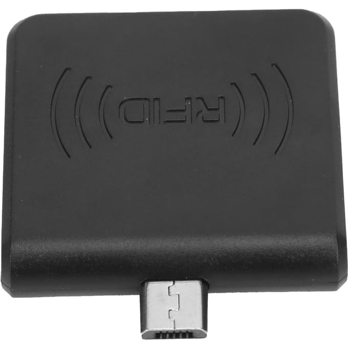 125Khz/134.2Khz Kaartlezer FDX Dierenlabel Lezen Identificatie Micro USB Interface voor Android gray