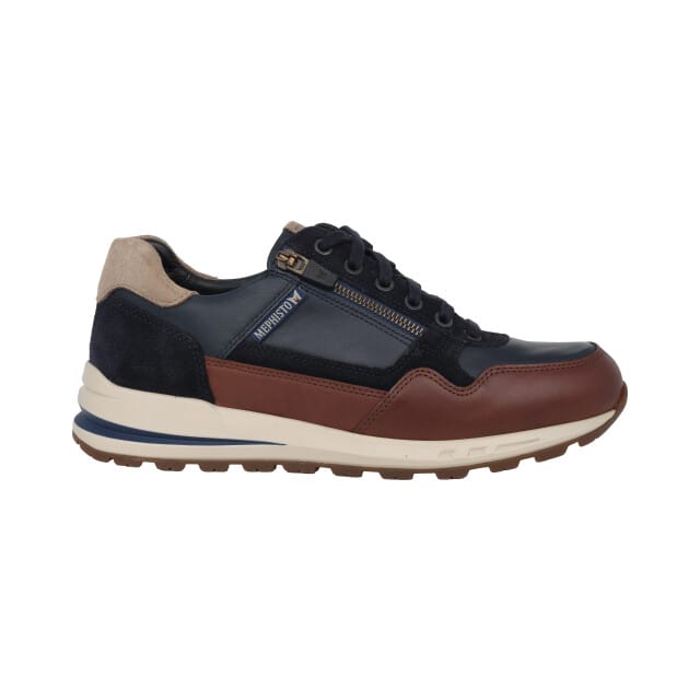 Mephisto Bradley - heren sneaker - Bruin - maat 40.5 (EU) 7 (UK)